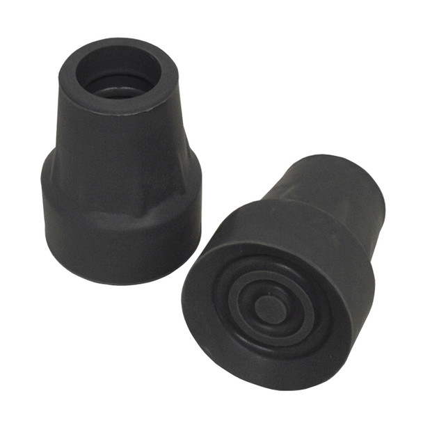 AL-75660 | JUMBO CRUTCH TIPS - 5/8" GREY, SET OF 2