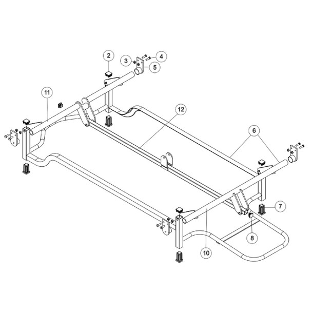 AL-78759 | CARRIAGE ASSEMBLY FOR INVACARE MDL SC900DLX
