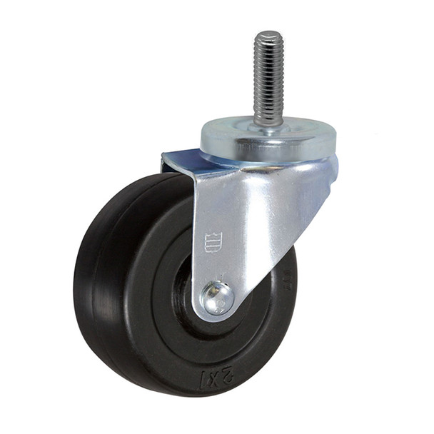 AL-64473-22 | 5" SWIVEL CASTER WITH 1/2-13 X 1-1/2 THREADED STEM