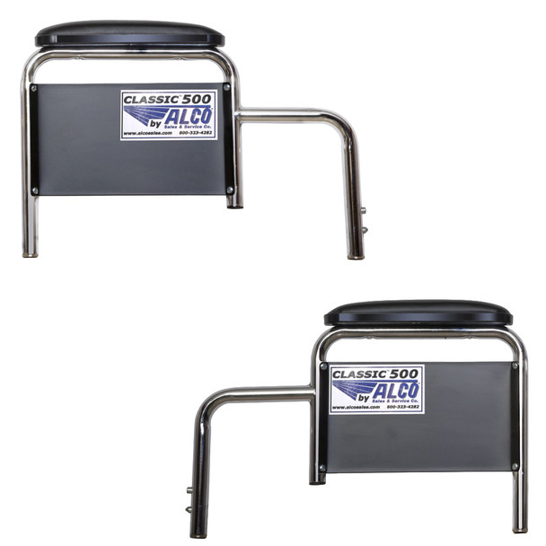 AL-70045 | REM DESK ARMREST - BLACK PAD (PAIR) FITS CLASSIC WHEELCHAIR