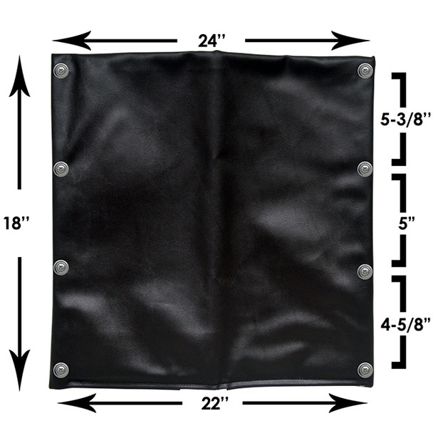 AL-768XF | Discontinued-FLAT BACK (FLARED N/L/A..USE AL-768X     24" W X
