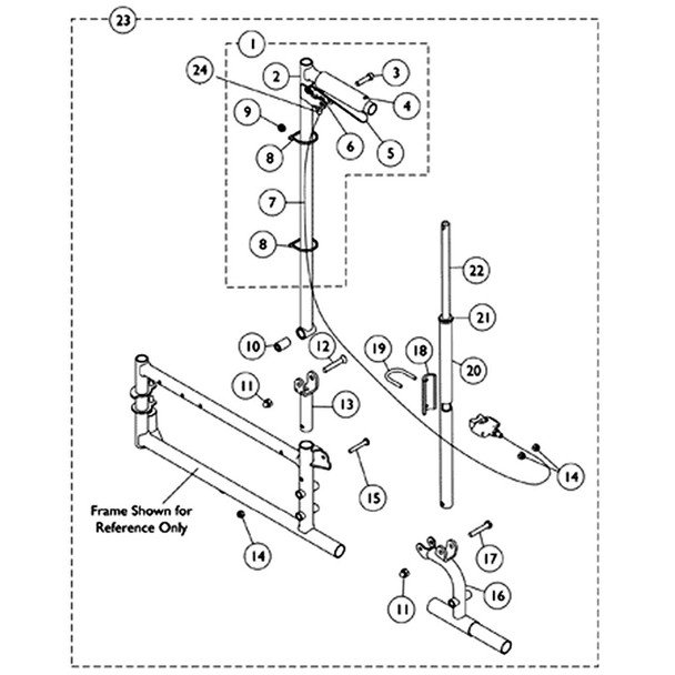 AL-65279 | RECLINER BACK ASSEMBLY SPECIFY LEFT OR RIGHT