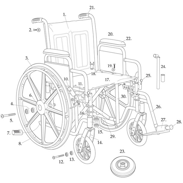 AL-82445 | SIDE FRAME FOR SENTRA EC SPECIFY LEFT OR RIGHT