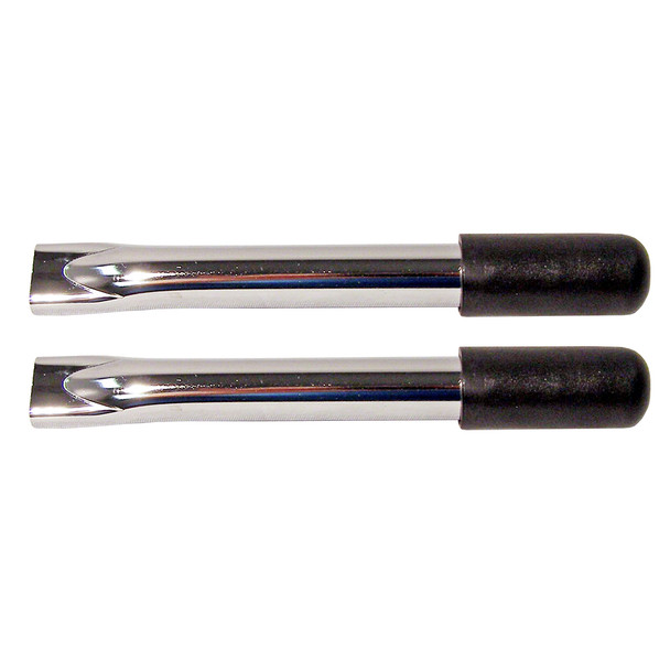 AL-45584 | LOCK EXTENSIONS (PAIR) 5/8" X 6" W/BLACK TIP