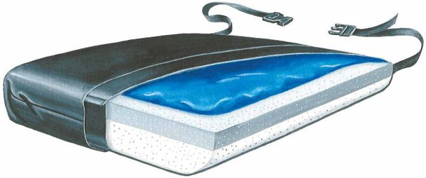AL-76478 | ULTRA-CUSHION - LEVEL W/ FOAM VINYL & LSI CVR -18" X 16" X 3