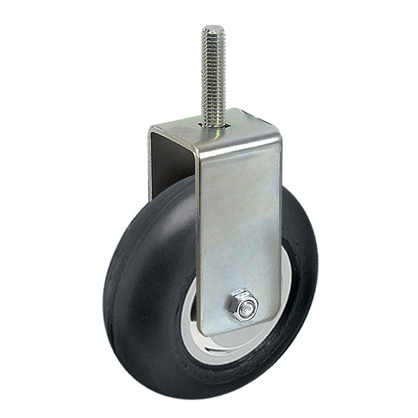 AL-40806T | 5" CART-WASHABLE RIGID CASTER NEOPRENE, SPECIFY THREADED AL-40806T | 5" CART-WASHABLE RIGID CASTER NEOPRENE, SPECIFY THREADED