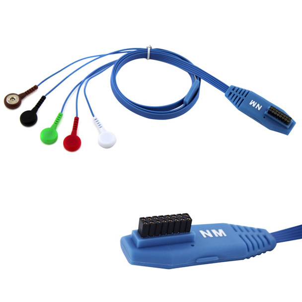 AL-89615 | 5-LEAD LEAD WIRE (BLUE) FOR IQ HOLTER RECORDER