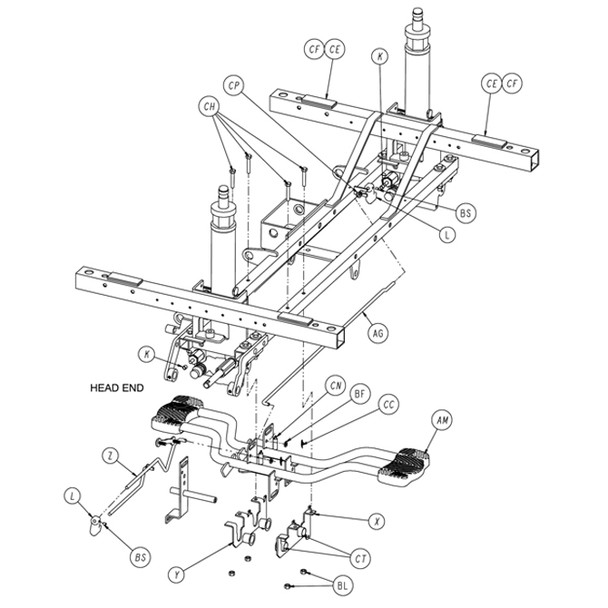 AL-78216 | COTER PIN FOR STRYKER STRETCHER