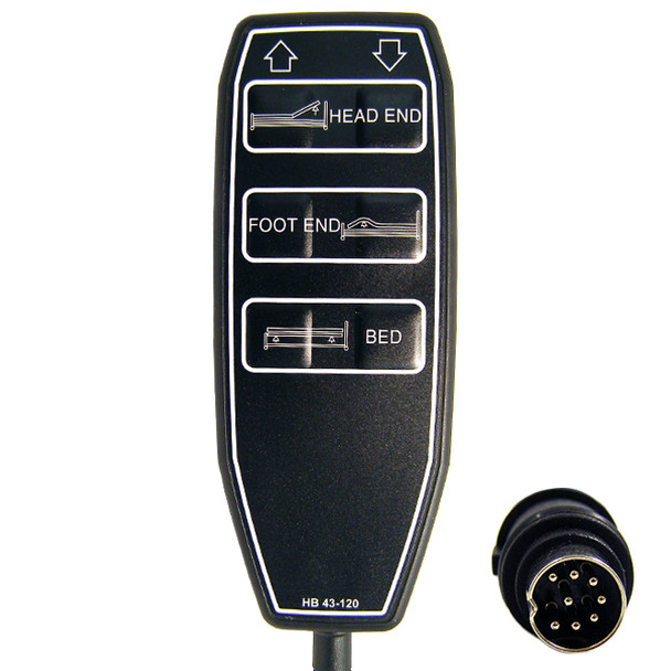 AL-73545 | BED CONTROL HANDSET (4748D) THREE FUNCTIONS