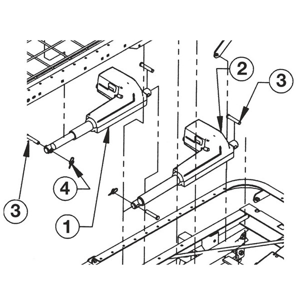 AL-60515 | ACTUATOR, BACK EASYCARE 2004