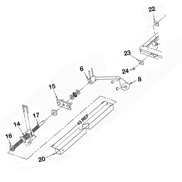 AL-78995 | FEMALE PIVOT BLOCKS FOR EZE-LOK MANUAL DRIVE PK