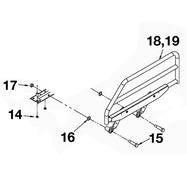 AL-79151 | 1/82-13 NYLOCK NUT FOR LOMAX  HALF TRIGGER RAILS