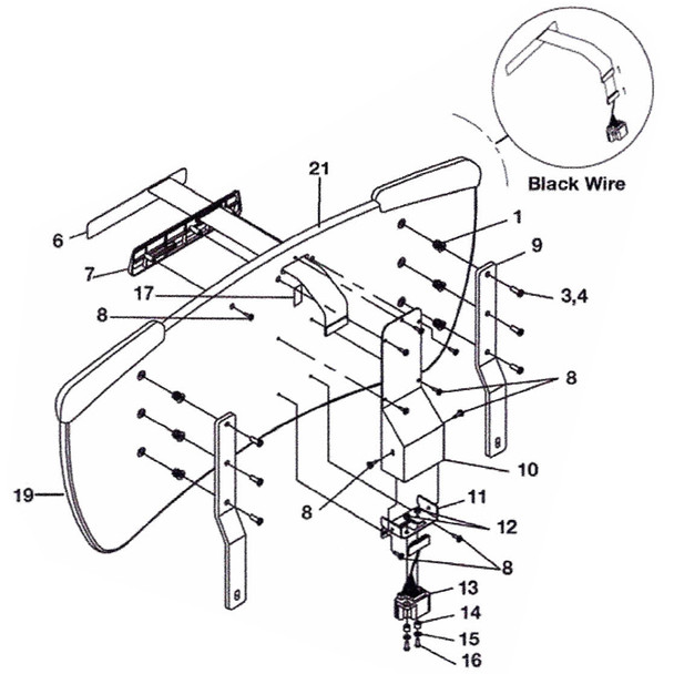 AL-78000 | FOOT FIXING PLATE FOR STRYKER GOBED