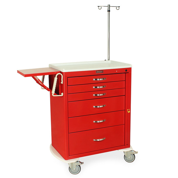 AL-85844 | TALL EMERGNCY CART-STD WIDTH W/30" OF VERTICAL 6 DRAWER, RE