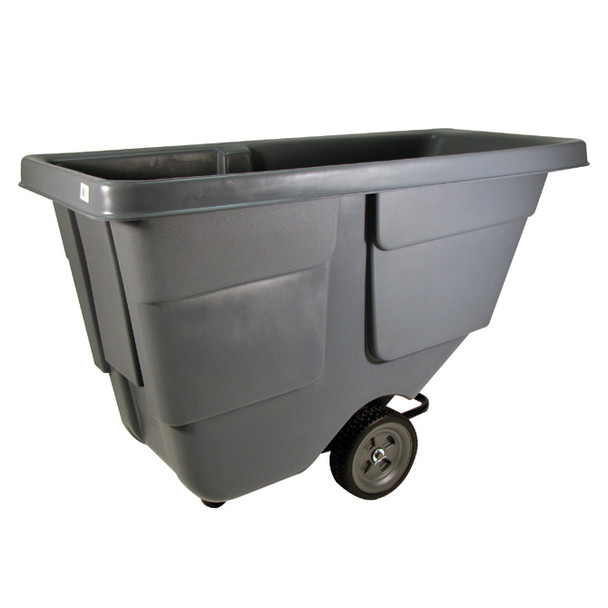 AL-73229 | 1/2 CU YD/300 LB CAP TILT TRUC DURABLE GRAY PLASTIC