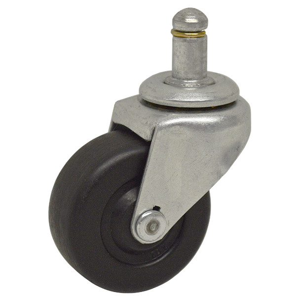 AL-57260 | 2" SWIVEL CASTER, HARD RUBBER SPECIFY FITTING TYPE & SIZE