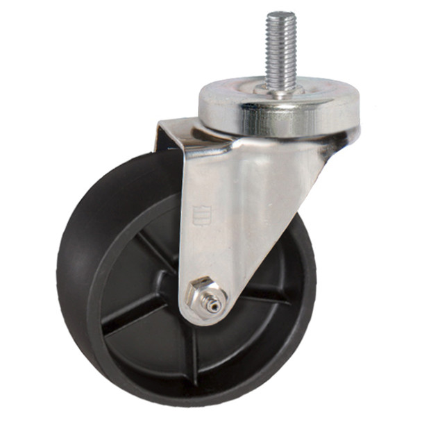 AL-64475T | 5" SWIVEL CASTER, AUTOCLAVABLE PLAIN, SPECIFY THREADED STEM