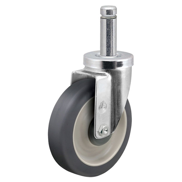 AL-72061 | 3-1/2" SWIVEL CASTER, POLY BALL, SPECIFY GRIP RING STEM