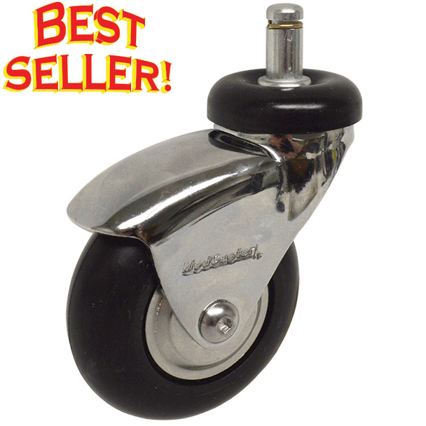 AL-72250 | 3'' SWIVEL CASTER, NEOPRENE SPECIFY GRIP RING STEM SIZE