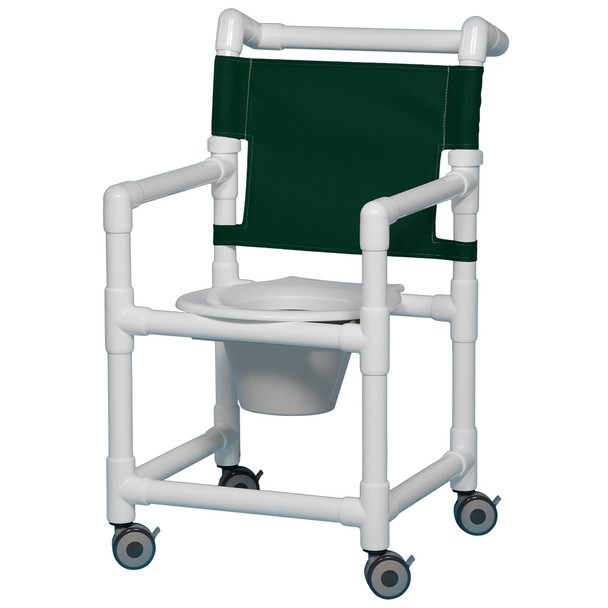 AL-66675 | SLANT SEAT SHOWER/COMMODE CHAIR; SPECIFY MESH COLOR