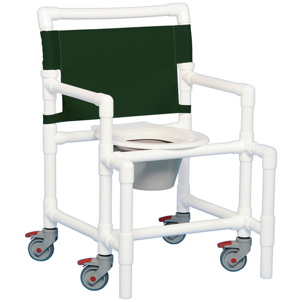AL-66682 | OVERSIZE SHOWER/COMMODE CHAIR 450 LBS CAP-SPECIFY COLOR