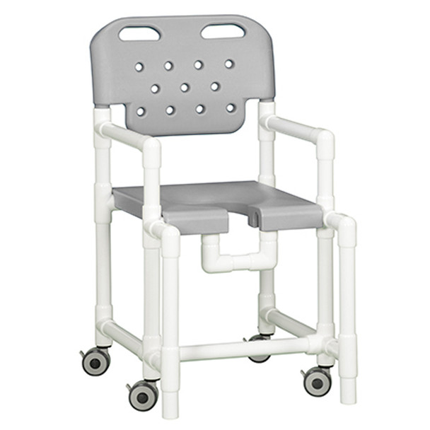 AL-82646 | SHOWER CHAIR W/ANTI-TIP 17" SPECIFY COLOR
