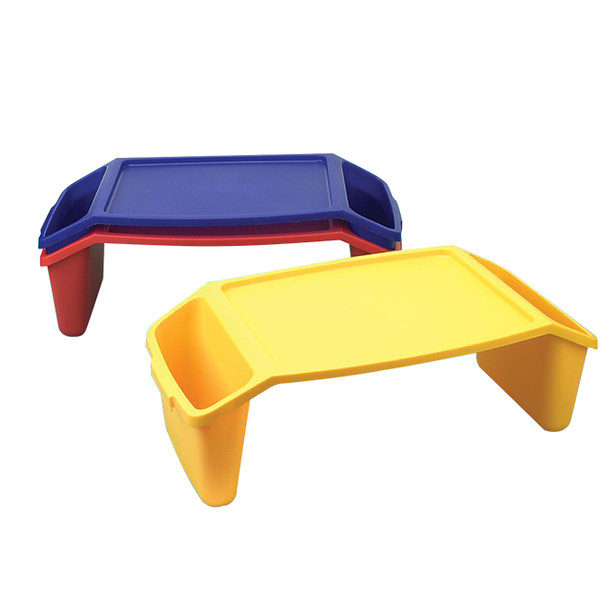 AL-82987 | PLASTIC BED TRAY, SIDE POCKETS SPECIFY COLOR