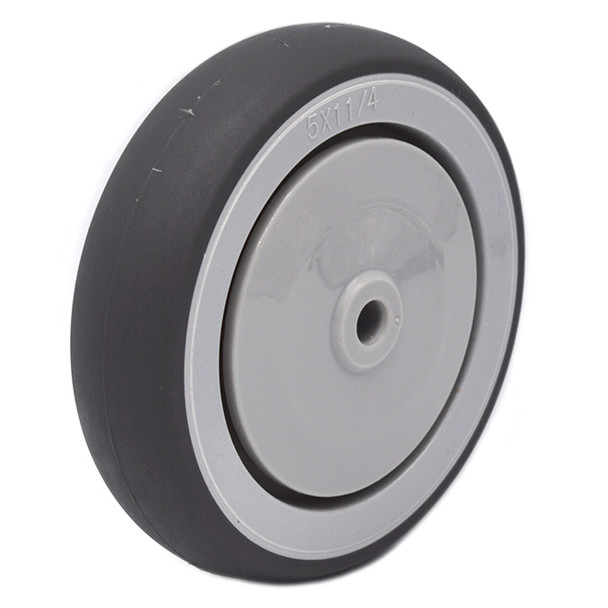 AL-71918 | 6" THERMOPLASTIC RUBBER WHEEL PRECISION BALL, 3/8" AXLE
