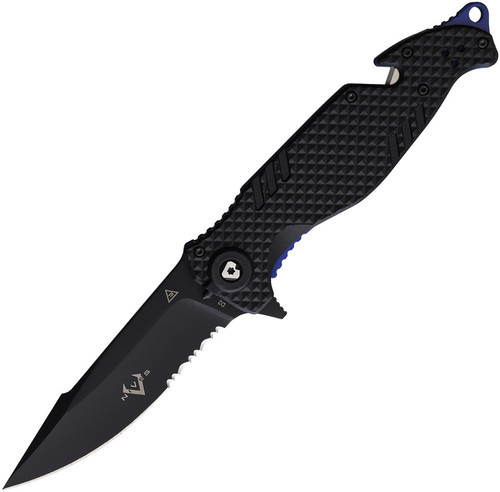 Hira Framelock Damascus