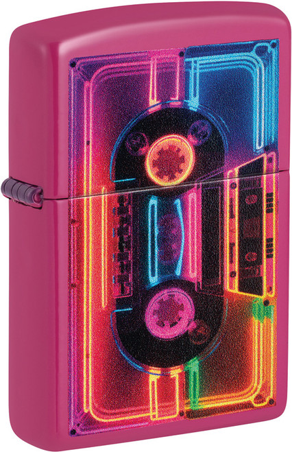 Neon Cassette Lighter
