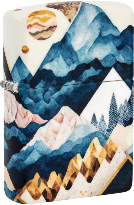 Mountain Collage Lighter