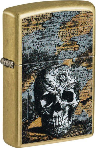Floral Skull Lighter