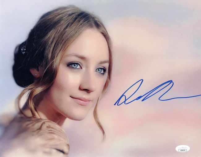 Saoirse Ronan Signed Autographed 11X14 Photo Lady Bird Gorgeous Eyes JSA AJ36131