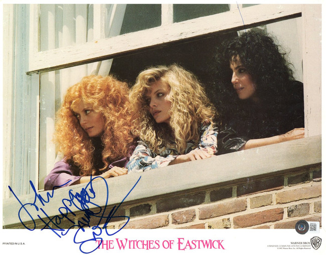 Susan Sarandon Signed Autographed 11X14 Photo Witches of Eastwick BAS BK41213