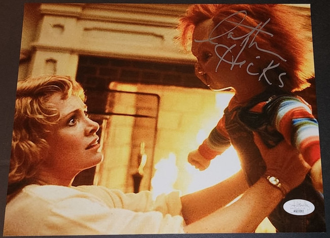 Catherine Hicks Signed Autographed 8x10 Photo Child's Play Chucky JSA AQ33263
