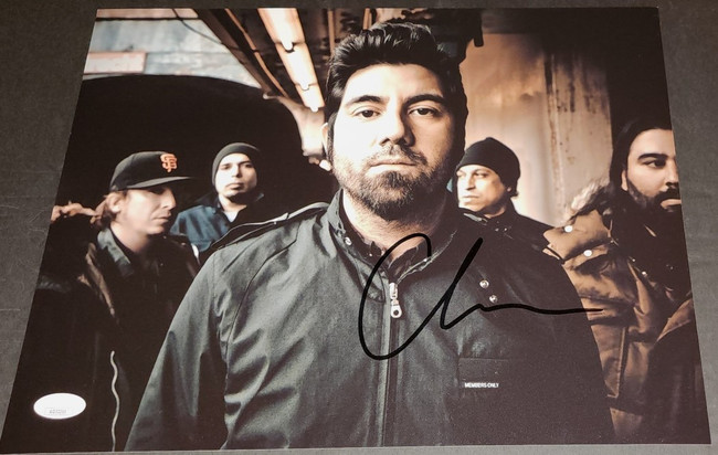 Chino Moreno Deftones Signed Autographed 11x14 Photo Alt Metal JSA AQ33255