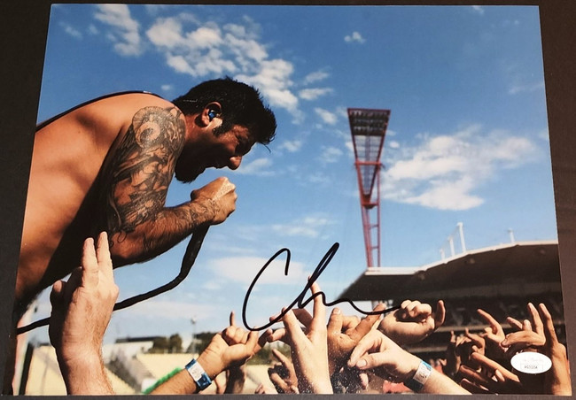 Chino Moreno Deftones Signed Autographed 11x14 Photo Alt Metal JSA AQ33254