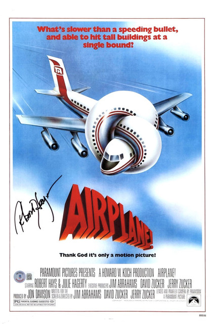 Robert Hays Signed Autographed 11X17 Photo Airplane! Ted Striker BAS BH25001