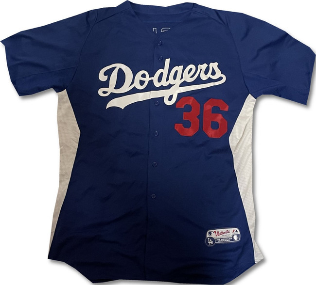 Matt Magill Batting Practice Jersey Dodgers Team Issued MLB #36 XL / X Large