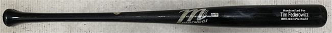 Tim Federowicz Team Issued Marucci Baseball Bat Handcrafted Pro Model A MLB