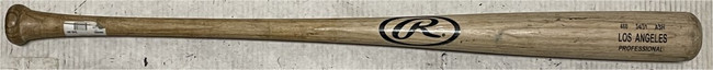 Rawlings Team Issued Wooden Baseball Bat Ash Professional Dodgers