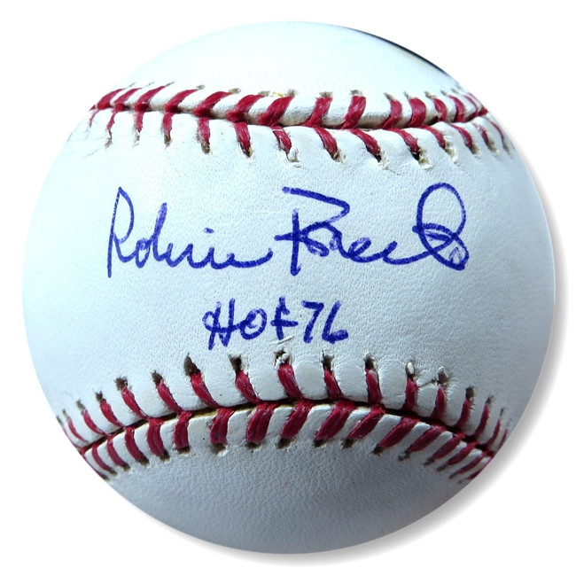Robin Roberts Signed Autographed Baseball Cardinals "HOF 76" PSA F83964