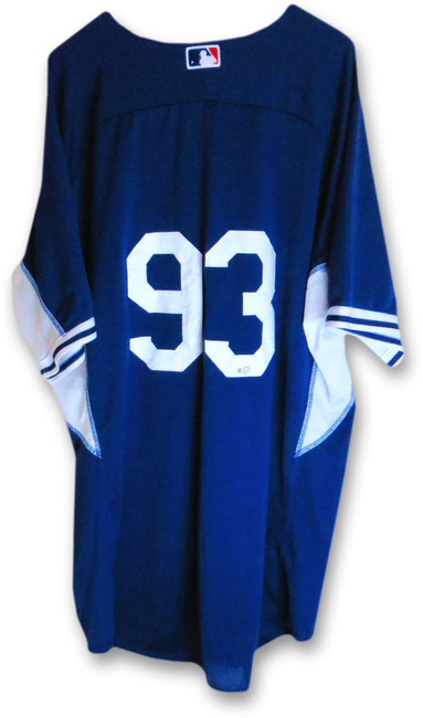 Ian Thomas Team Issue Batting Practice Jersey #93 MLB Blank Dodgers HZ533494