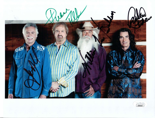 The Oak Ridge Boys Band Signed Autographed 8.5X11 Photo James Allen JSA AM56430