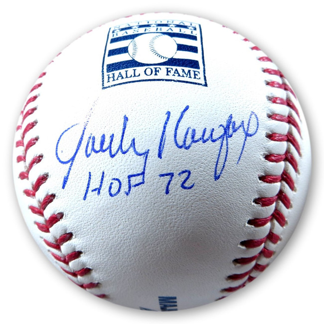 Sandy Koufax Signed Autographed HOF Baseball Dodgers "HOF 72" BAS 1W343250