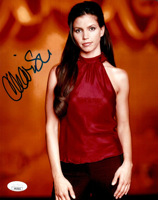 Charisma Carpenter Autographed 8X10 Photo Buffy the Vampire Slayer JSA AR13032