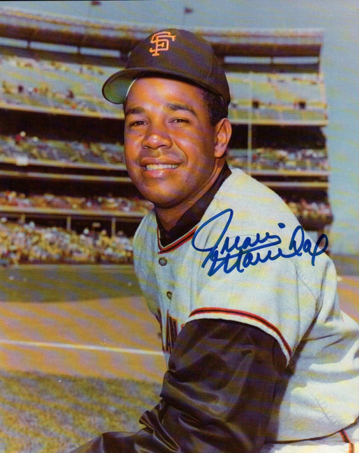 Juan Marichal Signed 8X10 Photograph Card Stock Autograph Giants Auto w/COA