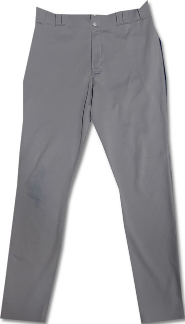 Larry Bowa Team Issued Spring Training Majestic Grey Pants Dodgers M / Medium
