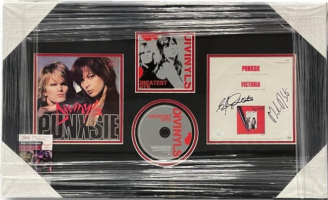 The Divinyls Signed Autographed Record Sleeve Chrissy Amphlett Mark McEntee JSA