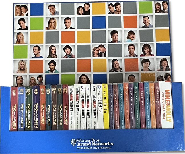 All In One Place Warner Bros DVD Collection Set Hit Shows Big Bang Theory + 4